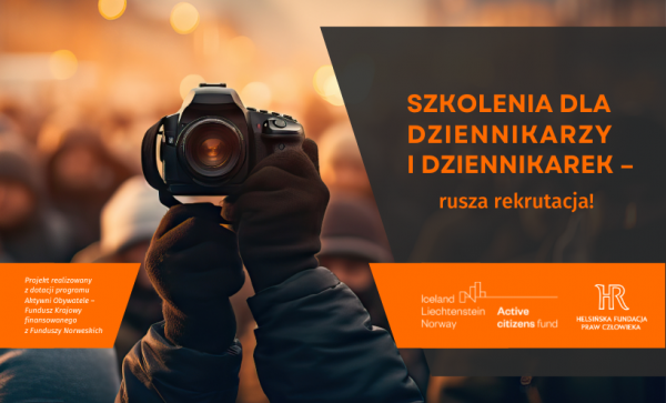 Rusza rekrutacja na szkolenia dla dziennikarzy i dziennikarek