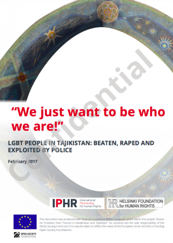 We just want to be who we are. LGBT people in Tajikistan