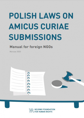 Polish laws on amicus curiae submissions