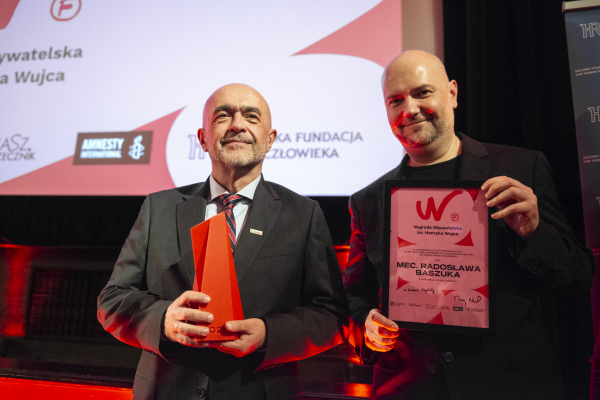 Mec. Radosław Baszuk laureatem Nagrody Obywatelskiej im. Henryka Wujca