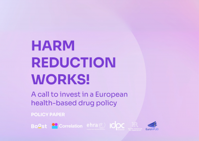 EU Drug Policy Campaign 2025: A Call to Invest in a European Health-Based Drug Policy